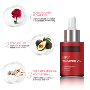 Élargissement naturel Lifting V profond Poitrine Seins Taille supérieure Resserrement Massage raffermissant Soins des gros seins Huile pour les seins - Product Image 5