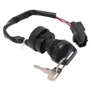 JFG – interrupteur d'allumage de cylindre de verrouillage d'allumage et clés pour <span class=keywords><strong>Quad</strong></span> vélo ATV <span class=keywords><strong>Yamaha</strong></span> Raptor 700 accessoires - Product Image 1