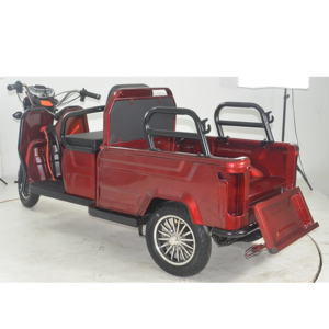 Triciclo Eléctrico para Adultos de 3 Ruedas, Venta al Por Mayor de Fábrica, para Carga y Pasajeros, Doble Propósito, Gran Espacio - Product Image 3