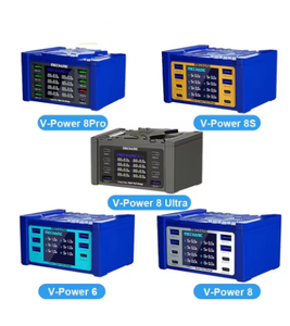 V-Power Super veloce caricatore USB Multi-porta Display digitale per telefoni cellulari compatibile <span class=keywords><strong>meccanico</strong></span> 6 telefono Pad orologio ricarica rapida - Product Image 2