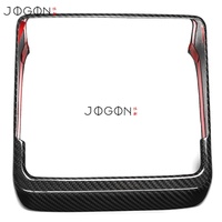 Cadre extérieur de l'écran arrière pour Tesla Model 3 Highland 2024 2025 2026, accessoires intérieurs en fibre de carbone véritable