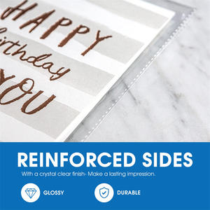 O logotipo da fábrica reforça o adesivo selante Crystal Clear Resealable Packaging Plastic Poly Bag para embalagens de roupas <span class=keywords><strong>T</strong></span> <span class=keywords><strong>Shirts</strong></span> - Product Image 3