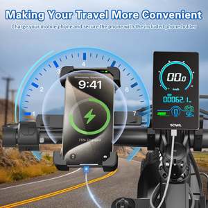 Source Factory Wholesale 250W Dual Drive 26 Inch Fat Tire Electric Mountain Bike Torque <b>Sensor</b> Lithium Brushless Motor Full - Product Image 2