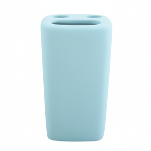 Portaspazzolino in Ceramica Haitiana, Azzurro - MSV. - Product Image 2
