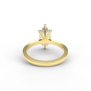 Anillo de Compromiso de Moissanita de Alta Calidad para Joyería Nupcial Elegante, Eventos de Compromiso y Momentos Especiales al Mejor Precio - Product Image 3