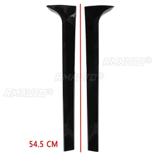 Aileron de Spoiler Latéral Noir Brillant pour Vitre Arrière Skoda Octavia Estate 2014-2019 – Accessoire de Coque de Rétroviseur Arrière pour Voiture - Product Image 2