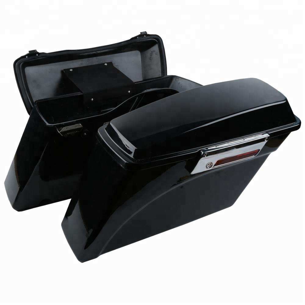 XINMATUO Hard Saddlebags Latch Key Fit For Harley Touring Street Electra Glide 1994-2013