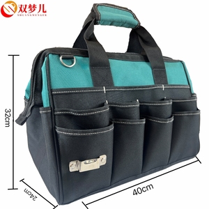 Trousse d'outils en toile pour électricien et menuisier Sac d'entretien et de rangement multifonctionnel - Product Image 5