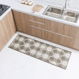 Tappetini da <span class=keywords><strong>cucina</strong></span> 2 pz Anti fatica per pavimento impermeabile, <span class=keywords><strong>antiscivolo</strong></span> <span class=keywords><strong>tappeto</strong></span> da <span class=keywords><strong>cucina</strong></span>, tappeti per <span class=keywords><strong>cucina</strong></span> (120X40 Cm, 40X60 Cm) - Product Image 1