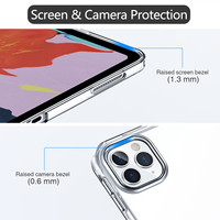 Ins-Low qquantité minimale de commande/MOQ-Mini étui en TPU souple antichoc avec porte-crayon, imprimé sur mesure, pour Apple iPad Mini 1/2/3/4/5/6