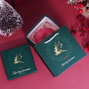 Scatole Regalo Natalizie a Nido, Eleganti e Divertenti con Disegni di Babbo <span class=keywords><strong>Natale</strong></span>, Scatole Rigide Perfette <span class=keywords><strong>per</strong></span> Confezionare Regali o Decorazioni Natalizie - Product Image 4