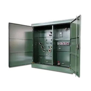 Alimentation en boucle 98.92% 750kVA 7200/12470V 2400/4160V Transformateur triphasé monté sur tampon