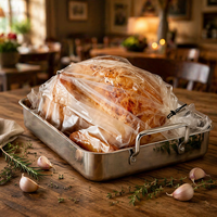 Sac de cuisson en nylon résistant aux hautes températures pour poulet rôti, dinde, bœuf et légumes