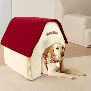 Pawise मल्टी-कलर आरामदायक धोने योग्य कोलैप्सिबल स्वीट होम फ़ोल्ड करने योग्य अल्ट्रा सॉफ्ट फोम पेट डॉग हाउस आउटडोर ट्रैवल हाइकिंग के लिए - Product Image 1