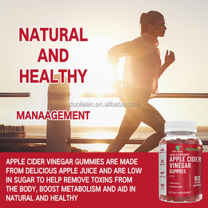 Gummies di aceto di sidro di mele per adulti integratori dimagranti vitamine pillole bruciagranti dimagranti corpo morbido caramella ACV mela - Product Image 5