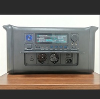 Batterie LiFePO4 grande capacité - Alimentation portable haute puissance pour camping-car et extérieur, charge sans fil, écran LED, protection BMS