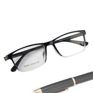 Monturas de gafas rectangulares Mm085 53-16-142 con protección contra la luz azul para hombre, montura completa con lentes acrílicas - Product Image 1