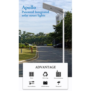 Lampadaire Solaire ấn độ năng lượng mặt trời đèn năng lượng mặt trời chiếu sáng năng lượng điện Bảng điều chỉnh Pin đường phố cảm biến chuyển động - Product Image 5