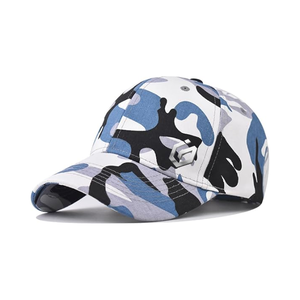 Gorra de Béisbol Estructurada de 6 Paneles al por Mayor, Visera Curva, Velcro, Logotipo Metálico Personalizado, Gorras Deportivas de Camuflaje, OEM ODM para Caza y Carrera - Product Image 4