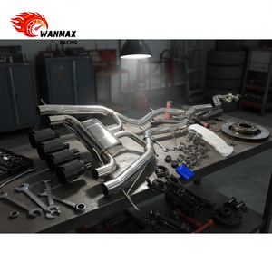 Sistema de escape Catback Valvetronic de tubo medio único de rendimiento para escape <span class=keywords><strong>BMW</strong></span> G8x G80 G82 M3 <span class=keywords><strong>M4</strong></span> - Product Image 4