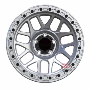 Jantes Beadlock OEM ODM <span class=keywords><strong>4x4</strong></span> roues argentées 17*<span class=keywords><strong>10</strong></span> PCD 4*100 5*114.3 pour Dodge Challenger <span class=keywords><strong>SRT</strong></span> Hellcat Jailbreak Red Eye - Product Image 4