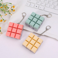 Keyboard Fidget Toy Mechanical Keycap Stress Relief Clicker Everyday Carry Keychain Decompression Toys Stress Relief Keychain