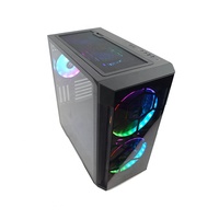 Boîtier d'ordinateur de jeu Full Tower E-ATX/ATX/M-ATX/ITX, refroidissement du processeur, refroidisseur ATX, boîtier de PC de bureau pour joueurs