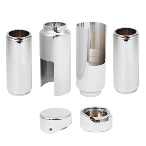 <span class=keywords><strong>Harley</strong></span> couvercle de fourche avant en aluminium protecteur de manchon anti-poussière amortisseur housse anti-poussière guêtres Gators protecteur de botte pour <span class=keywords><strong>Harley</strong></span> - Product Image 3