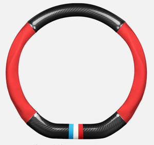 Fashnable-funda para <span class=keywords><strong>volante</strong></span> de coche de cuero y PVC, cubierta para <span class=keywords><strong>volante</strong></span> de coche, <span class=keywords><strong>tipo</strong></span> <span class=keywords><strong>D</strong></span>, para deportes - Product Image 3