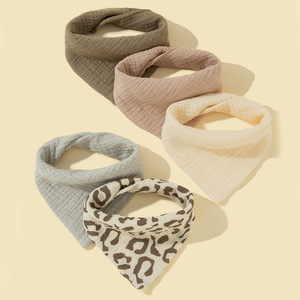 Bavaglino Bandana <span class=keywords><strong>per</strong></span> Neonati in Morbido Cotone Biologico Personalizzato 2026, Set Neutro Crema <span class=keywords><strong>per</strong></span> <span class=keywords><strong>Bambine</strong></span> - Product Image 6