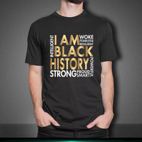 Toptan ben T-shirt için Transfer siyah tarih DTF demir