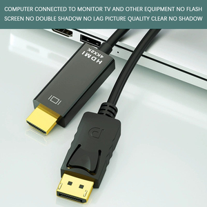 4k dp để HDMI Cáp <span class=keywords><strong>video</strong></span> chuyển đổi Nam đến Nam <span class=keywords><strong>DisplayPort</strong></span> để HDMI cáp - Product Image 3