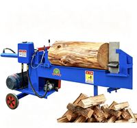 Fendeuse de bois hydraulique compacte 30/40 tonnes, outil agricole, processeur de bois de chauffage à vendre, certifiée CE