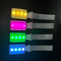 2024 nouveau concert événement de fête DJ fournitures 4 leds radio télécommande led bracelet