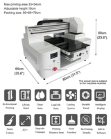 Printer Makanan Otomatis Portabel Resolusi Tinggi dengan Kepala XP600, Tinta Edible Berkualitas Tinggi A3 untuk Kue & Kue Kering
