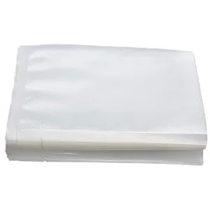 Trousses de congélation pour aliments, sacs scellés à trois côtés, sac sous vide texturé, rouleau de poisson pour emballage, congélateur en plastique sûr - Product Image 1