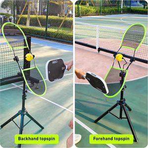 Entraîneur portable de pickleball pour topspin et backspin – Équipement d'entraînement multi-paramètres pour l'entraînement solo – À la maison et au-delà - Product Image 4