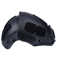 Casque tactique d'extérieur en ABS, équipement de protection, casque de couleur unie, entraînement CS, casque de sécurité