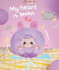 Nouvelle Tendance Baby Three : Boîte Mystère en Peluche « Hey Me Dear Little Rascal », Adorable Porte-clés Personnages Animaux de la Glace, Échelle 1/12, Unisexe - Product Image 5