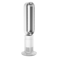 Ventilateur sur pied sans pales en ABS ignifuge avec télécommande et panneau de commande pour usage domestique