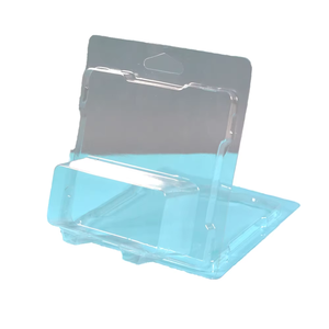 Caja <span class=keywords><strong>de</strong></span> Embalaje Transparente <span class=keywords><strong>de</strong></span> PVC Reciclable y Ecológica, Plegable, Cuadrada, para Pasteles, Directo <span class=keywords><strong>de</strong></span> Fábrica - Product Image 1