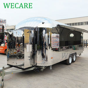 Wecare 모바일 피자 케이터링 바 트레일러 식품 트럭 전체 주방 장비를 갖춘 모바일 식품 트레일러 - Product Image 1