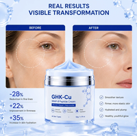 Crème pour le visage à la peptide GHK-Cu SNAP-8 avec logo personnalisé, hydratation intense, soutien de la barrière cutanée, raffermissante, liftante, pour les peaux ternes