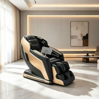 Sillón de Masaje Ejecutivo con Calor y Gravedad Cero, Sillón Reclinable Comercial para Sala de Juntas