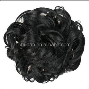 <span class=keywords><strong>วิก</strong></span>ผมสังเคราะห์ทรงซาลาเปายืดหยุ่น,สำหรับต่อผมผู้หญิง - Product Image 5