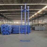 Adjustable Shoring Props Structural Load-Bearing Support; Steel Bracing Post-Cast Strip Reinforcement; Formwork Shells