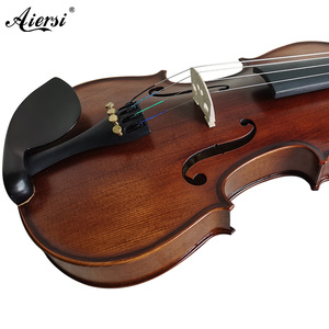 Violín Sólido Rojo Marrón de la Marca Sinomusik, Excelente <span class=keywords><strong>Precio</strong></span>, la Mejor <span class=keywords><strong>Calidad</strong></span>, Violín Hecho a Mano para Estudiantes y Adultos MVT700 - Product Image 3