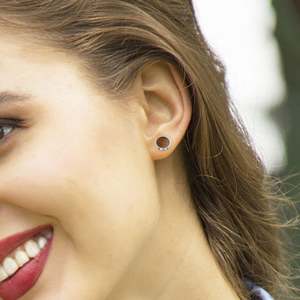 Boucles <span class=keywords><strong>d</strong></span>'oreilles, <span class=keywords><strong>faux</strong></span> Plug rond, boucles <span class=keywords><strong>d</strong></span>'oreilles, bijoux de Piercing, prêt à être expédié en <span class=keywords><strong>bois</strong></span> pour hommes femmes garçon sac Opp tendance - Product Image 6