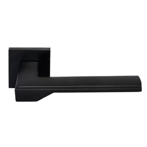 Manija de puerta de aluminio negro, manija de muebles de nuevo estilo, roseta fina serie A2125E20 - Product Image 1