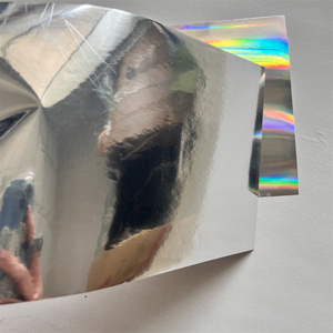 Printable A4 Silver Waterproof Decal <strong>Vinyl</strong> Full Sheet Self <strong>Adhesive</strong> <strong>Glossy</strong> Silver <strong>Sticker</strong> Paper - Product Image 2